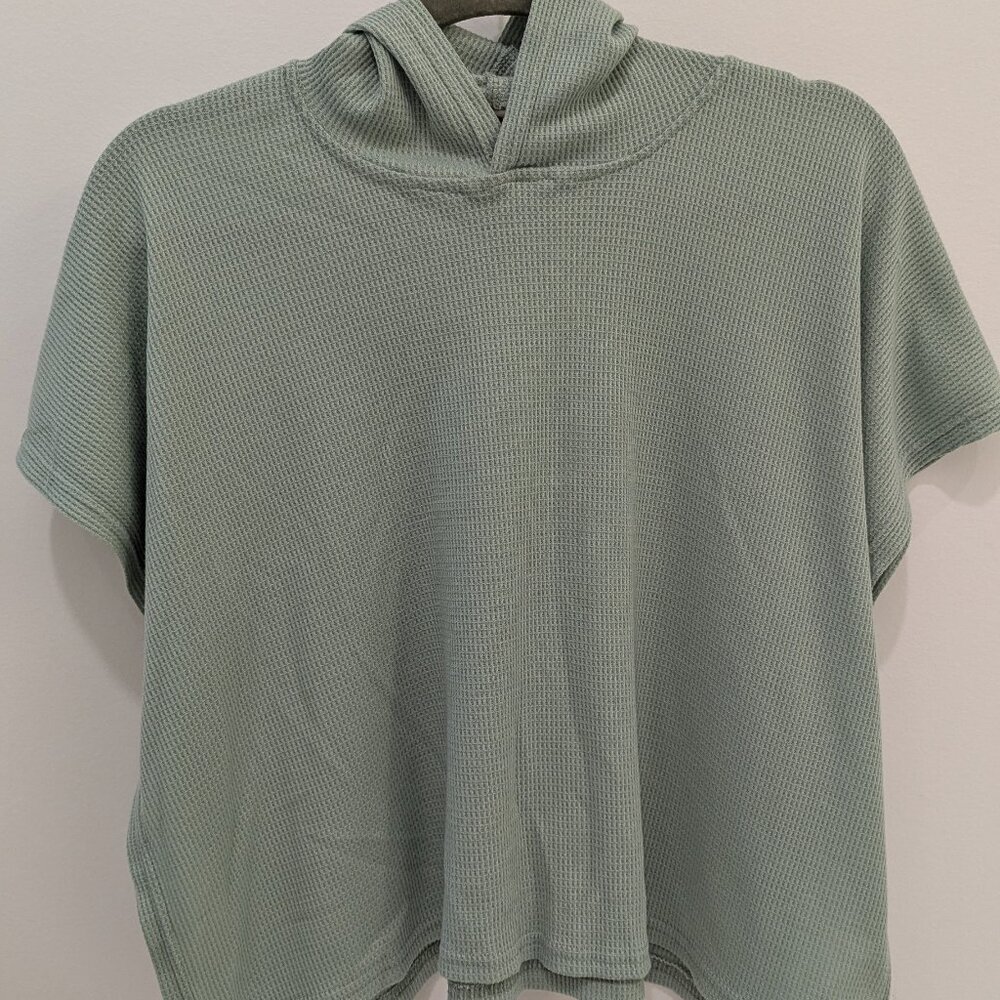 Unbranded Mint Green Short Sleeve Hoodie